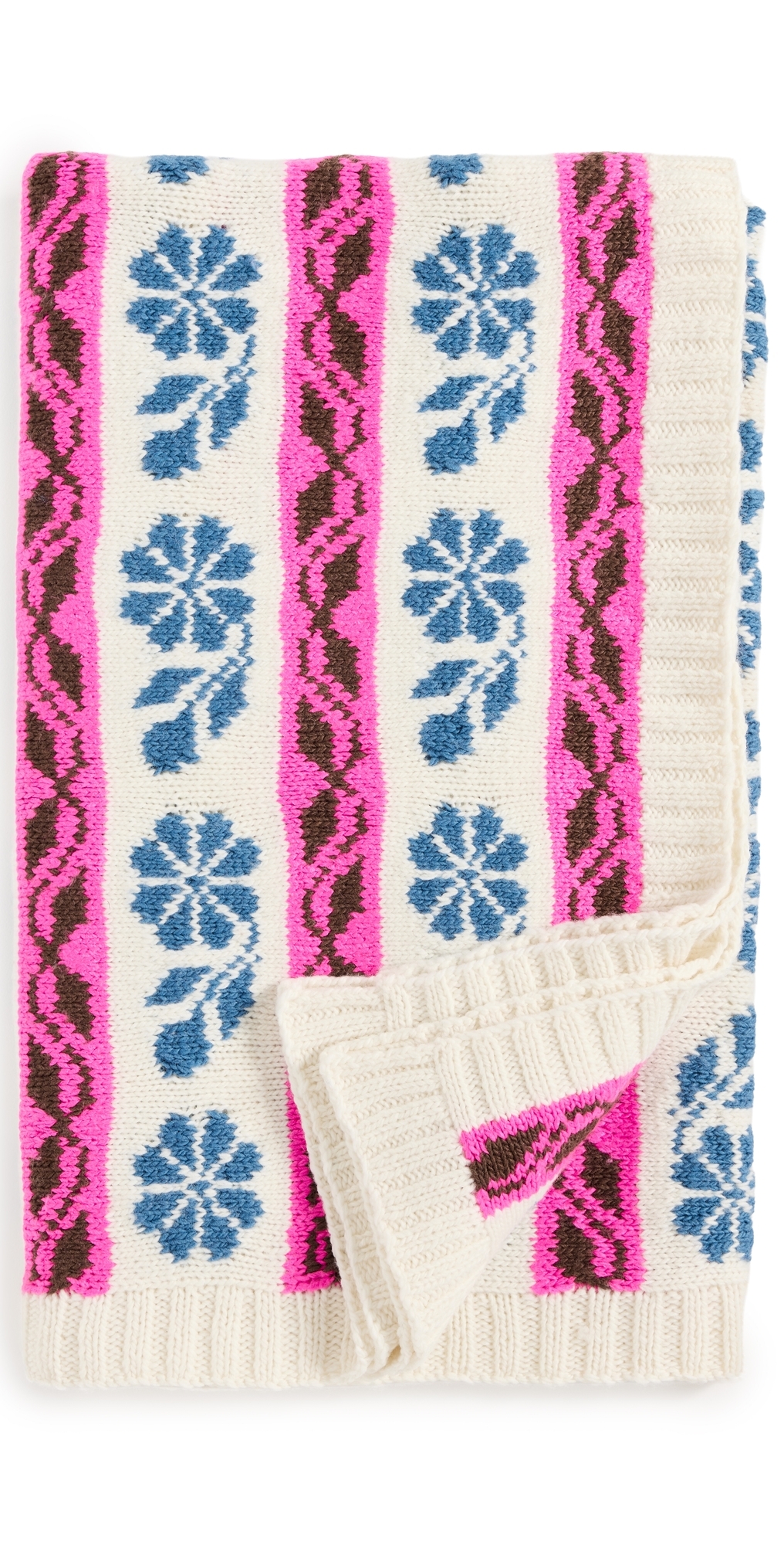 Mavis Knit Throw Multi One Size
