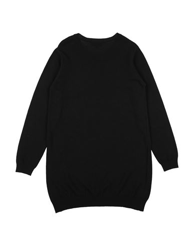 Kid Girl Kids' dress Black Size 14 Virgin Wool, Viscose, Polyamide, Cashmere