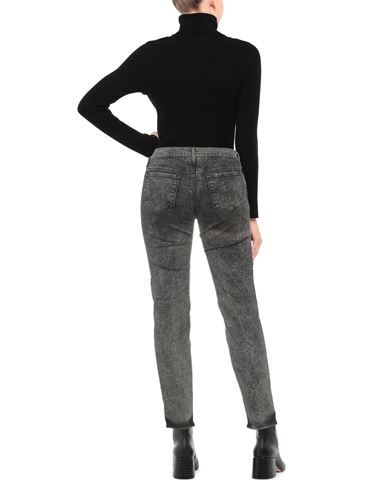 Woman Jeans Black Size 25 Cotton, Elastane