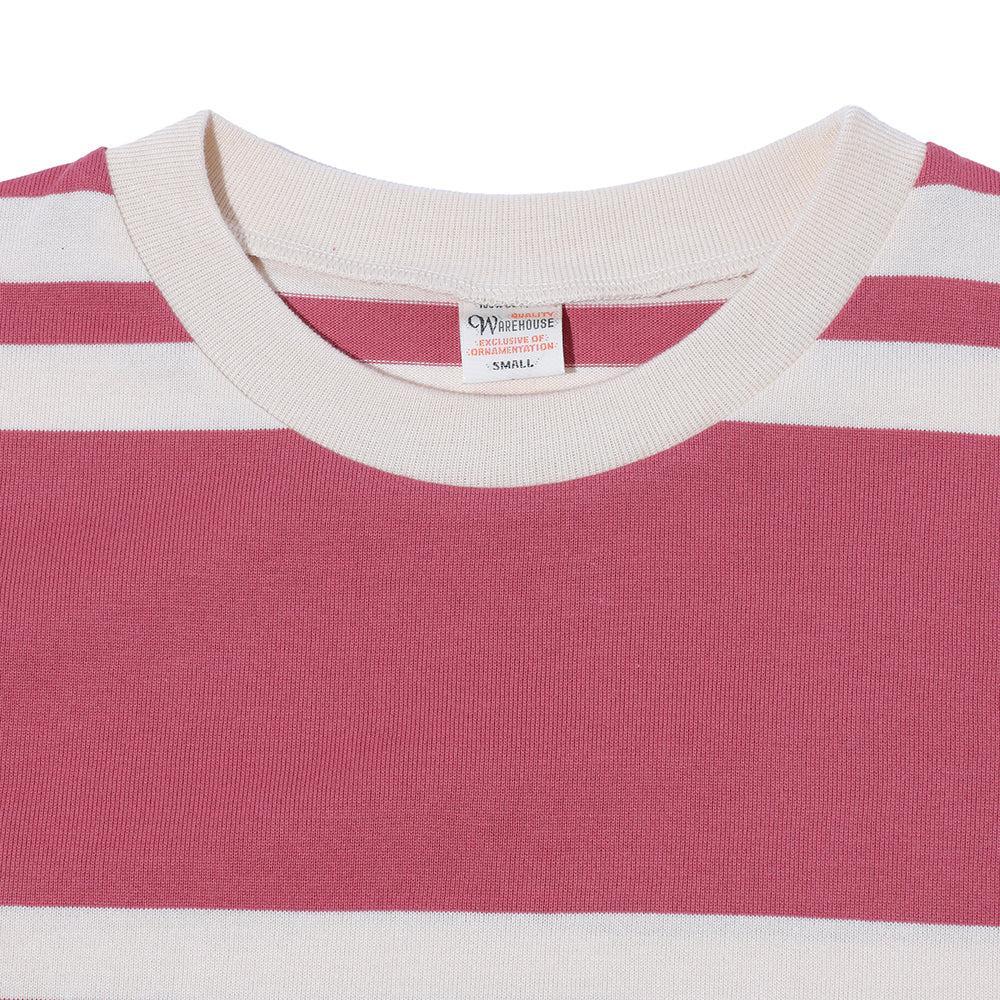 . Lot. 4113 Striped T-shirt Red