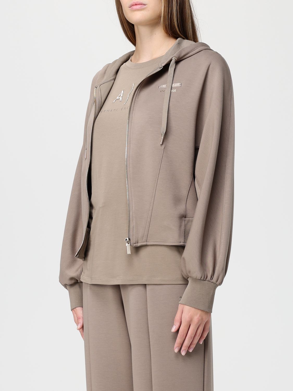 Sweatshirt Woman color Beige