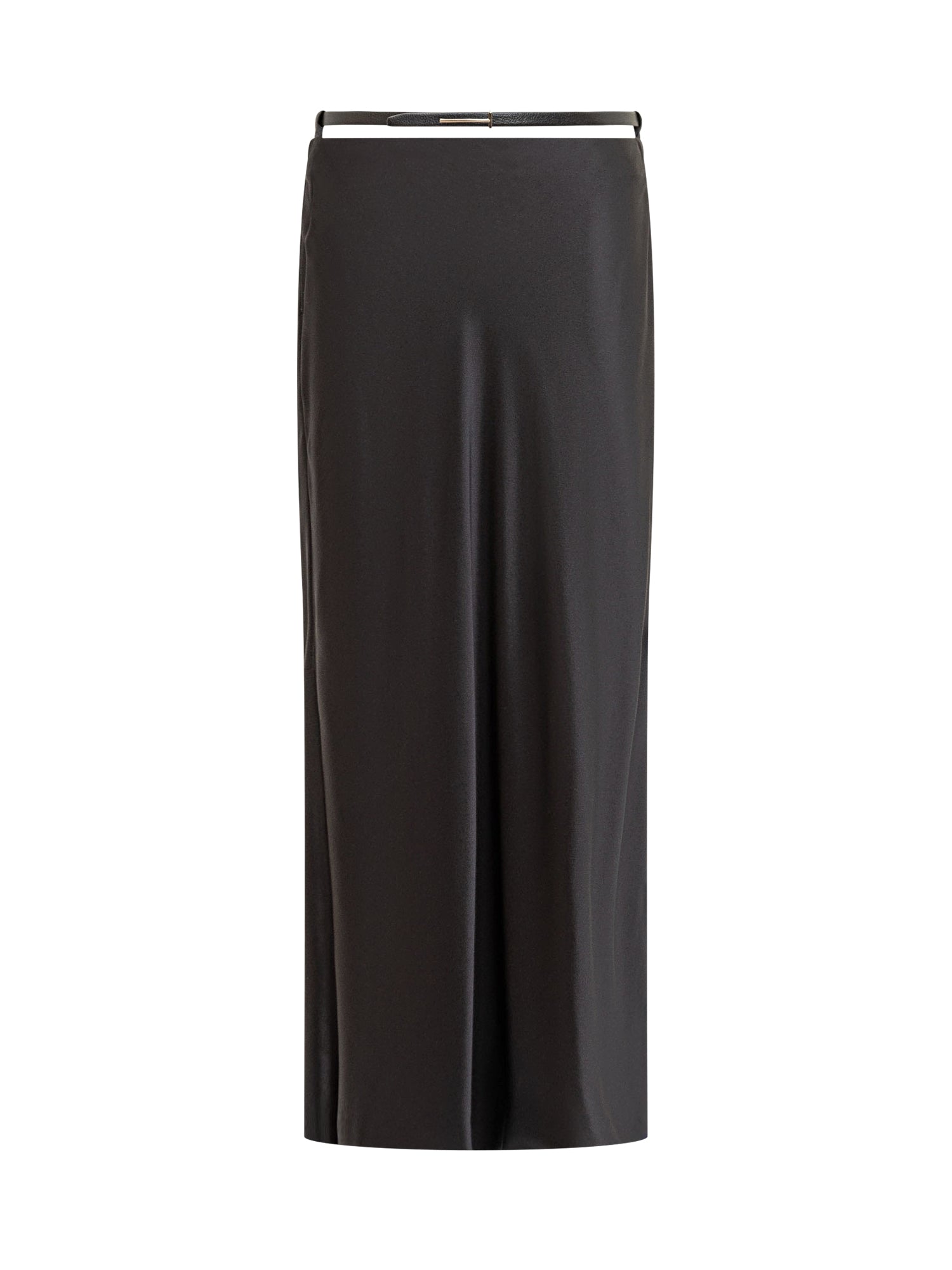 Elegant Long Silk Skirt