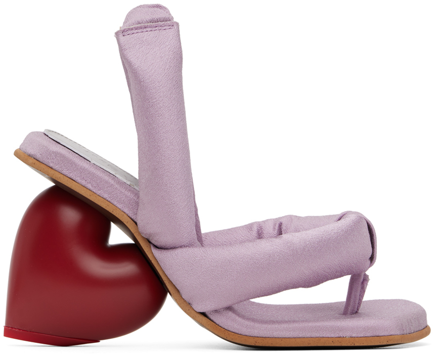 YUME YUME Purple Love Heeled Sandals