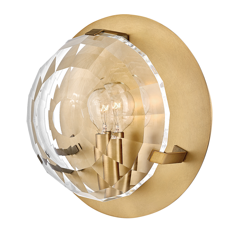 Heritage Brass LED Wall Sconce from the Nala Collection