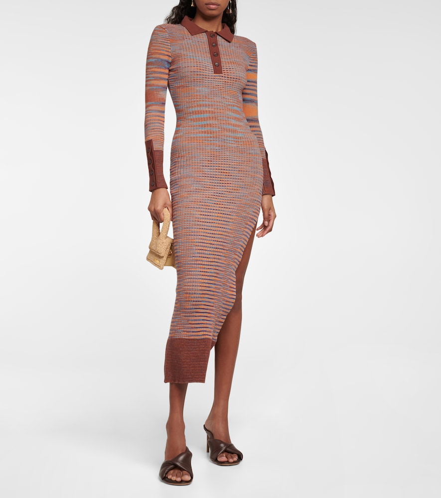 La Robe Zucca striped midi dress