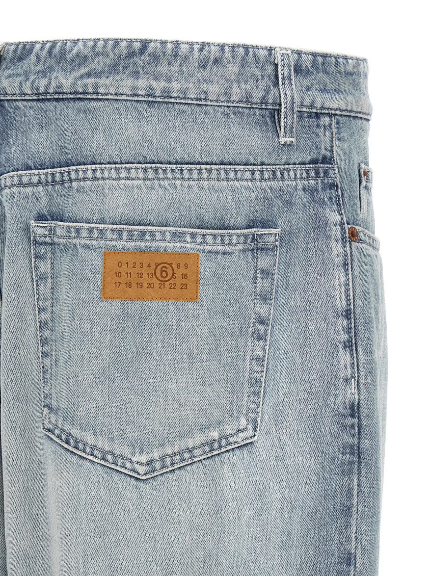 Maison Margiela - numeric signature denim five pocket jean