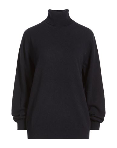 Woman Turtleneck Midnight blue Size M Cashmere
