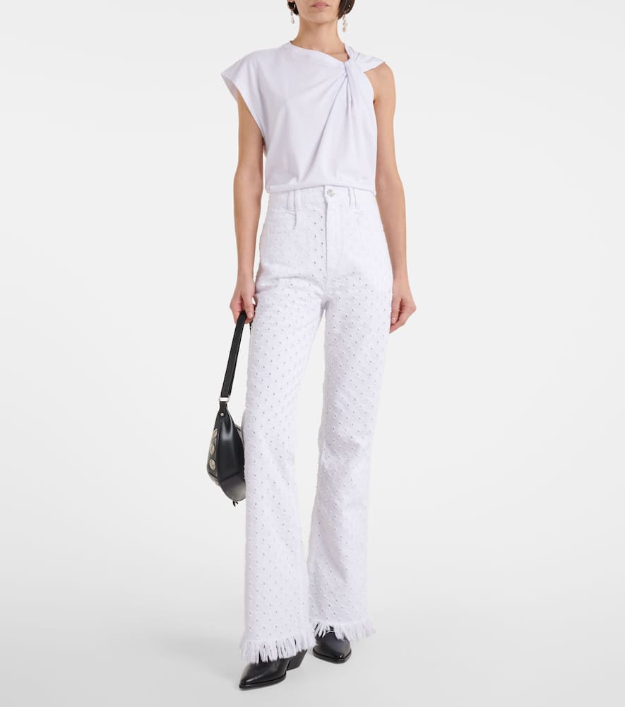 Alvira high-rise straight jeans