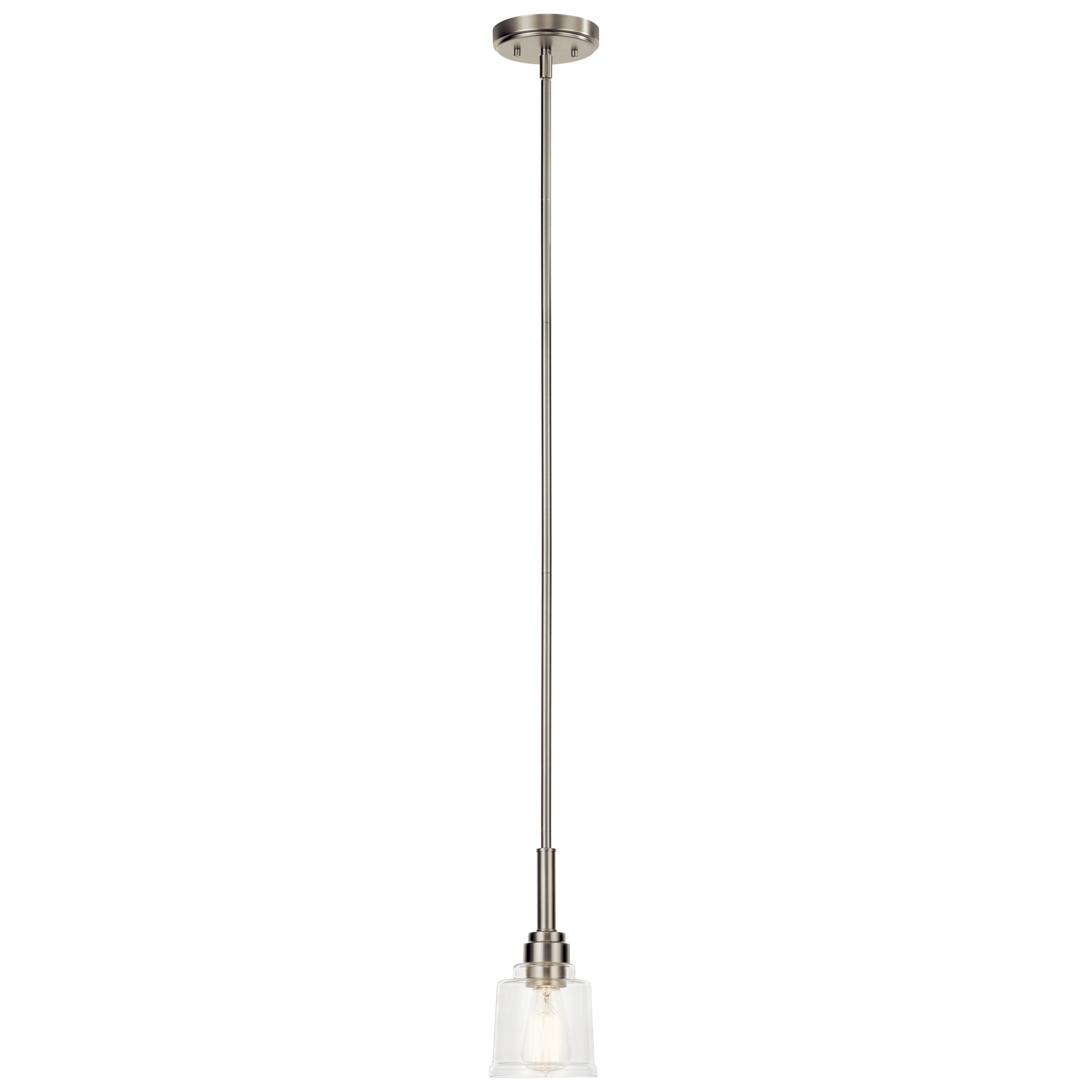 Aivian Industrial Mini Pendant in Nickel Textured