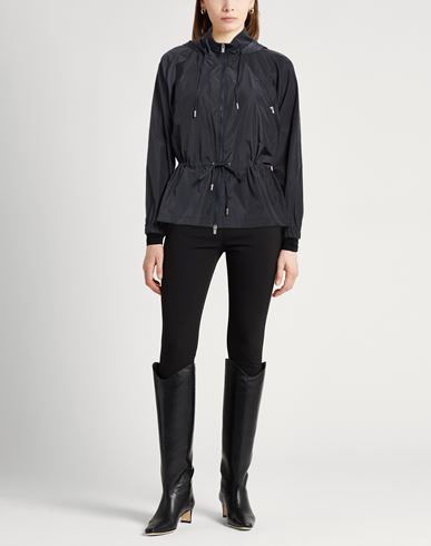 Easy Woman Jacket Midnight blue Size 6 Polyamide, Cotton