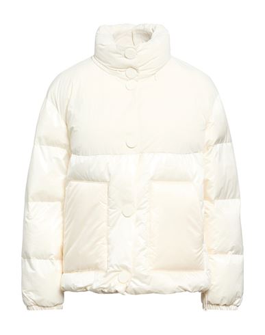 Woman Puffer Ivory Size M Polyamide