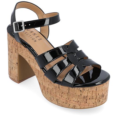 Collection Womens Tru Comfort Foam Jania Sandals - Black