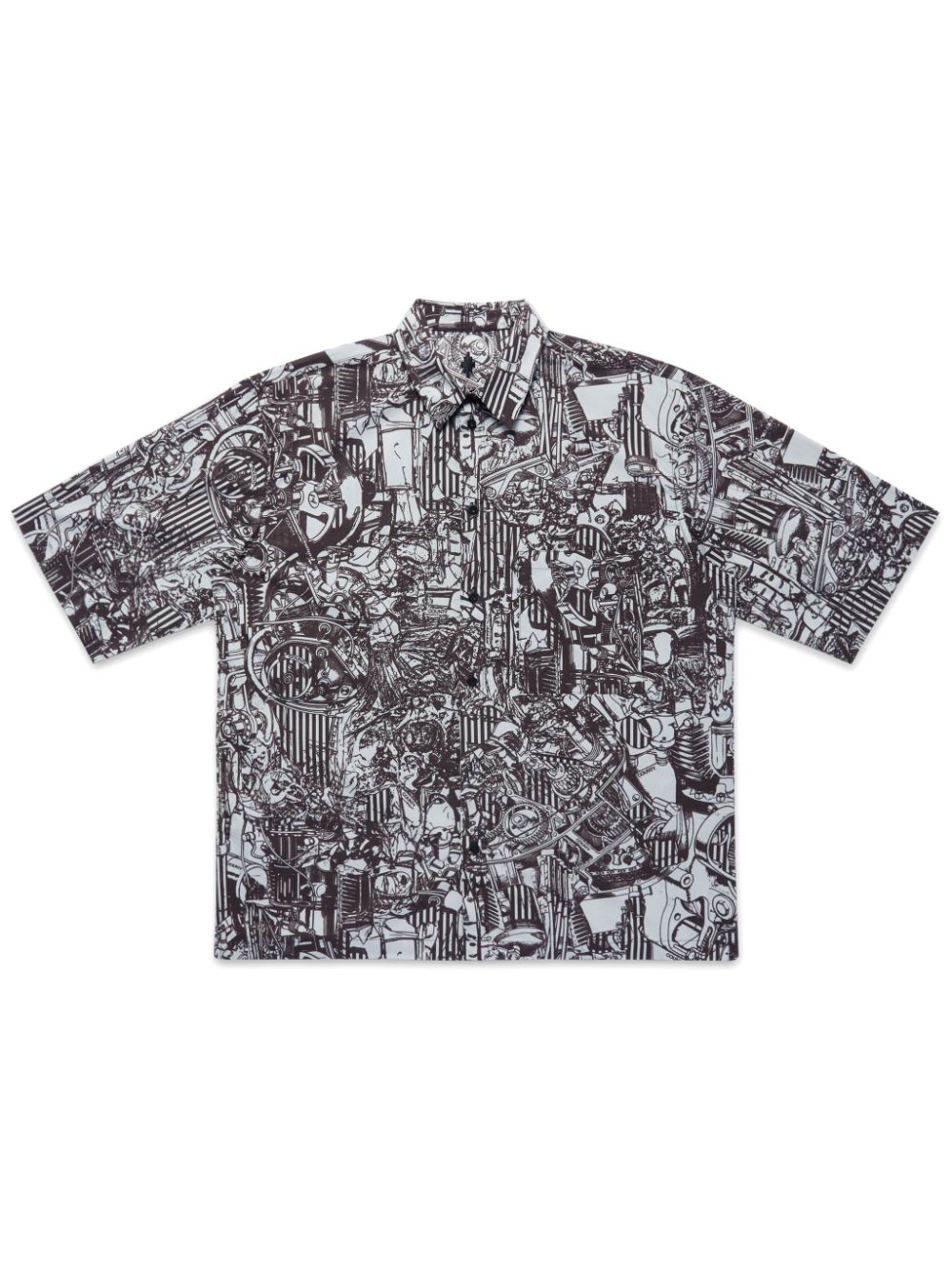 AOP shirt - Grey