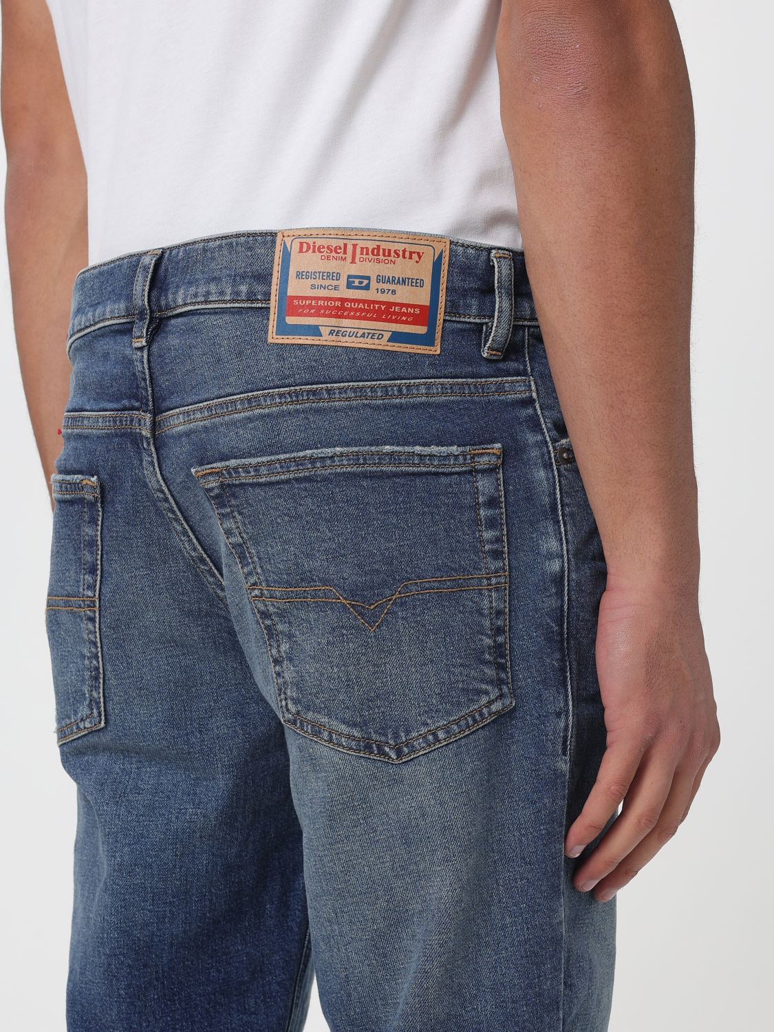 Jeans Men color Blue