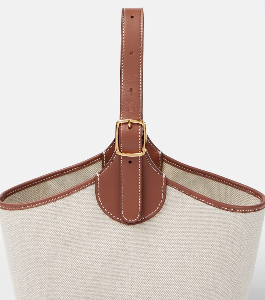 Loro Piana Bobbin canvas tote bag