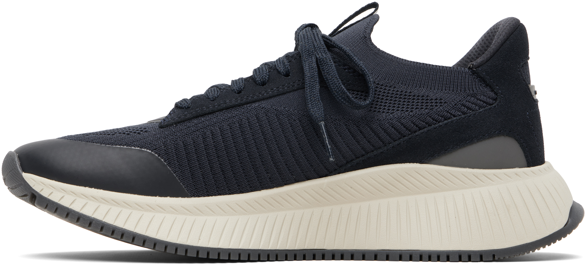Navy TTNM EVO Knitted Sneakers