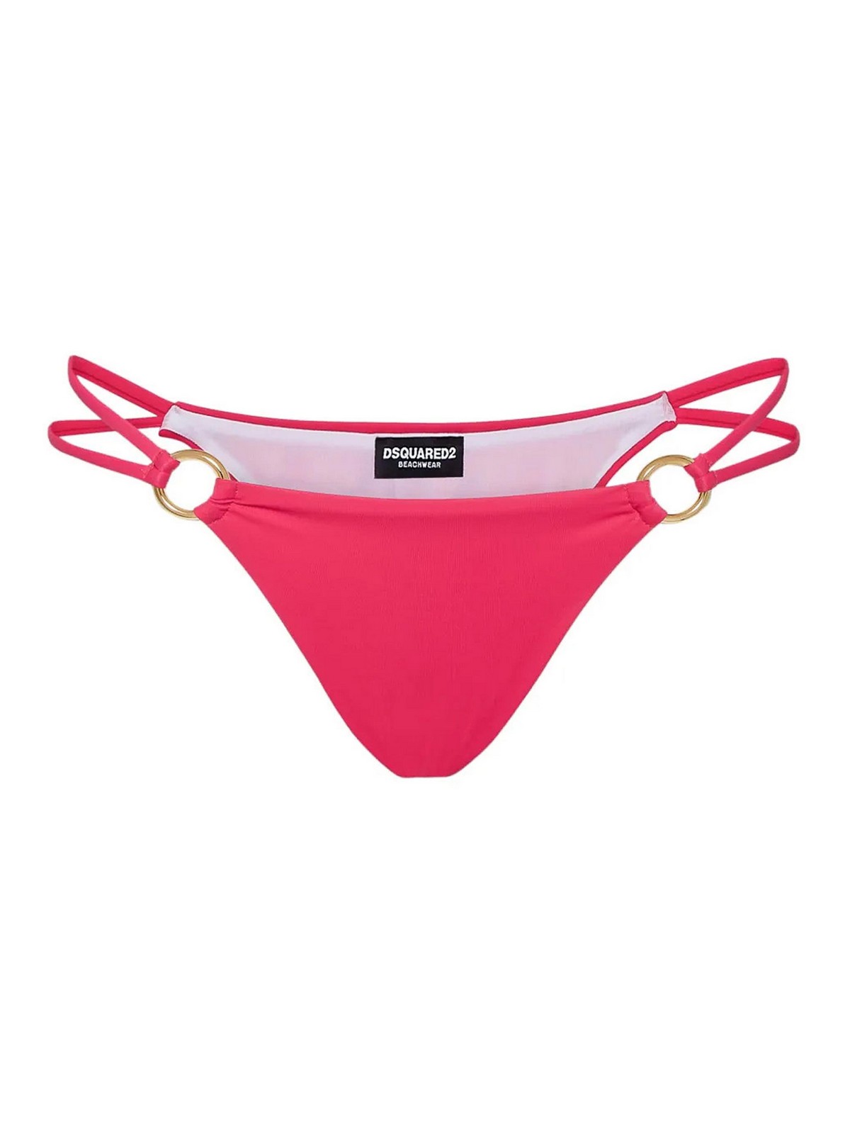 Dsquared2 - strappy swim briefs ring accent