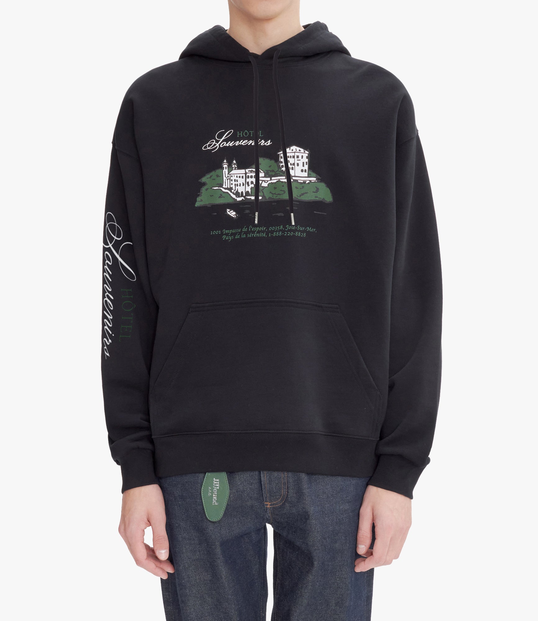 Hotel JJJJound hoodie (M) Black