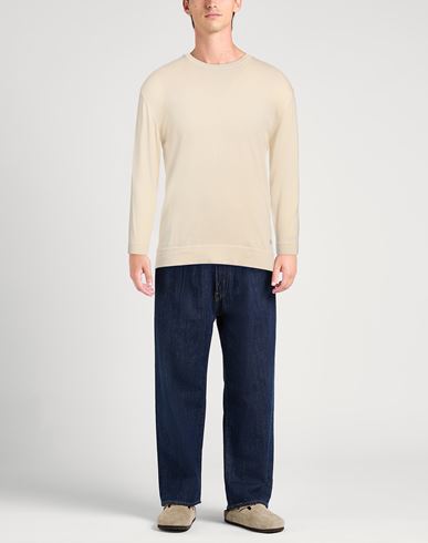 C. p. Company Man Sweater Cream Size 38 Cotton