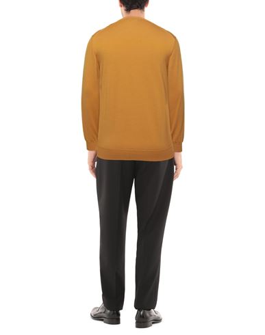 Man Sweater Marigold Size XXL Wool