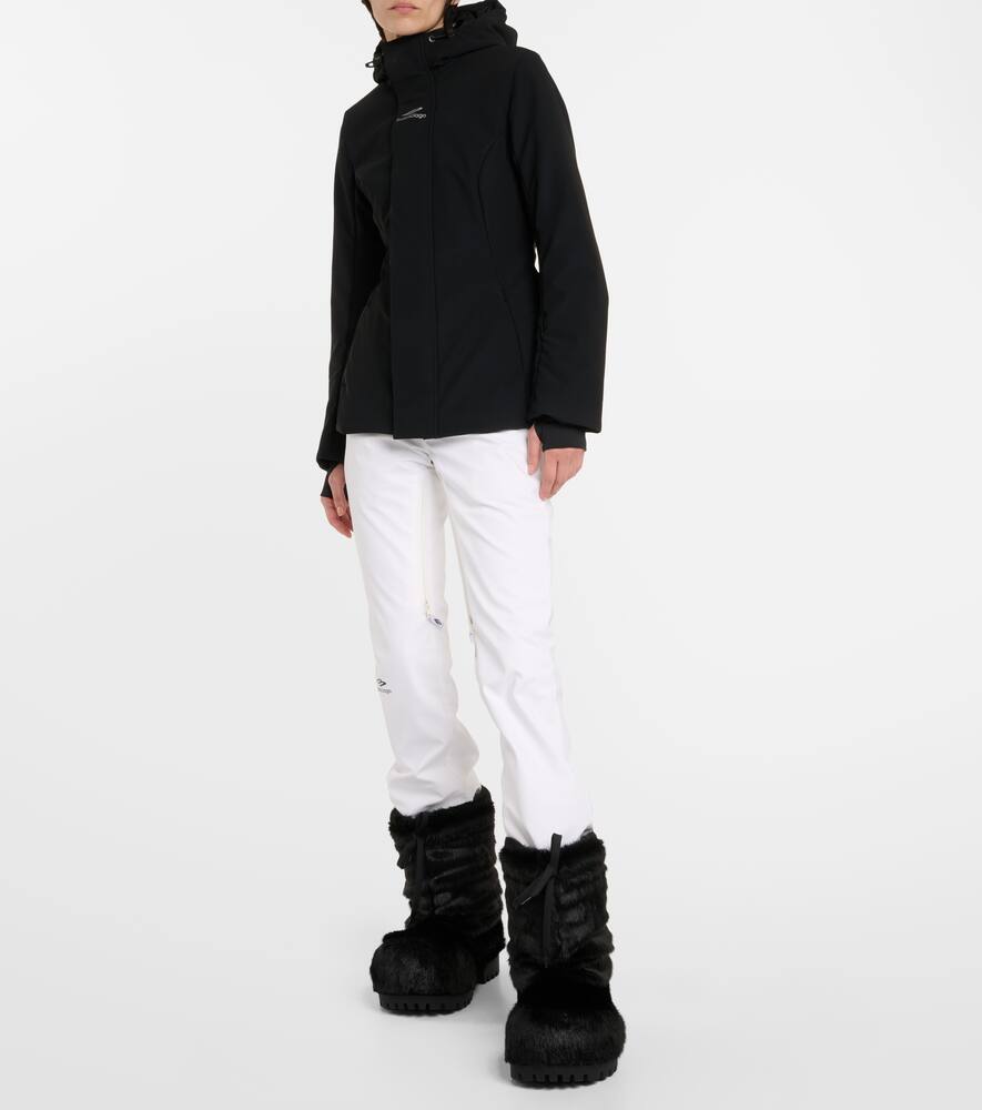 Balenciaga Alaska faux fur snow boots
