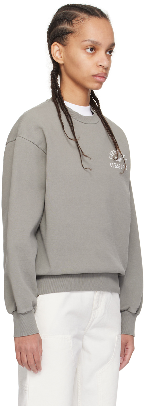 Carhartt Work In Progress Gray 'Class of 89' Sweatshirt
