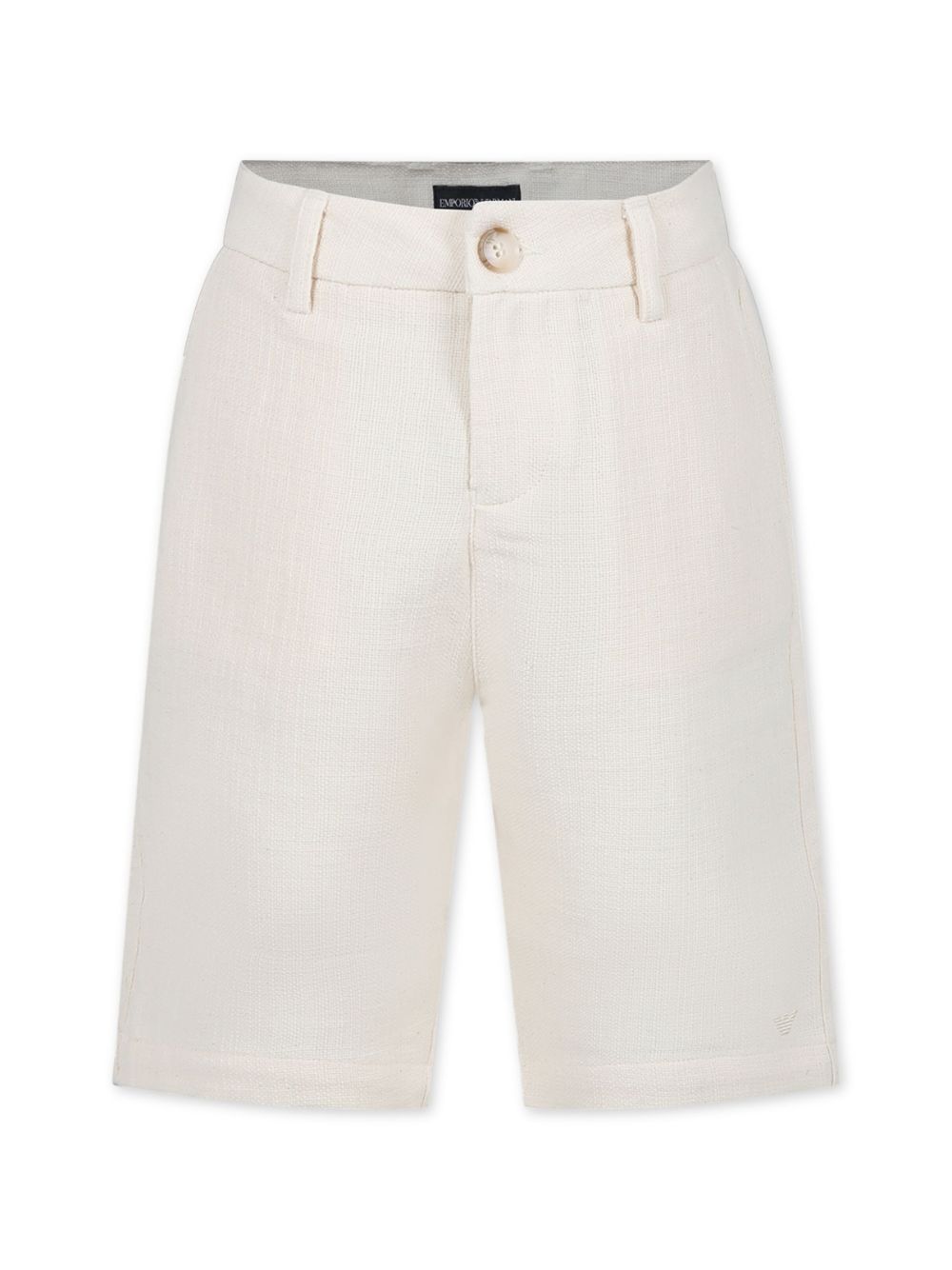 Tailored cotton shorts - Neutrals