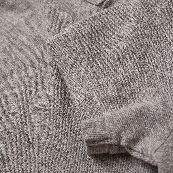 Logo-embroidered polo shirt - Grey