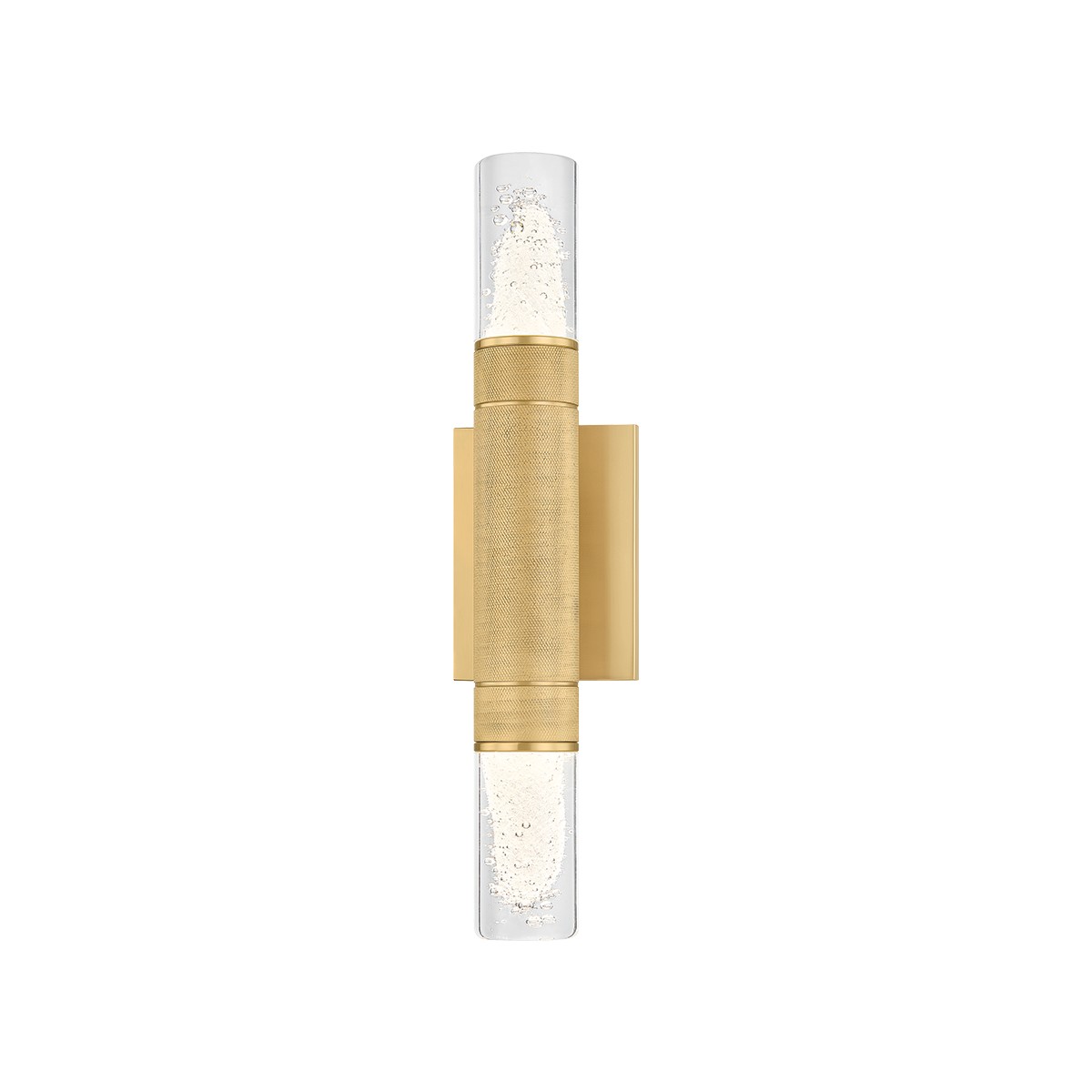 Aged Brass Wall Sconce from the Glen Cove Collection