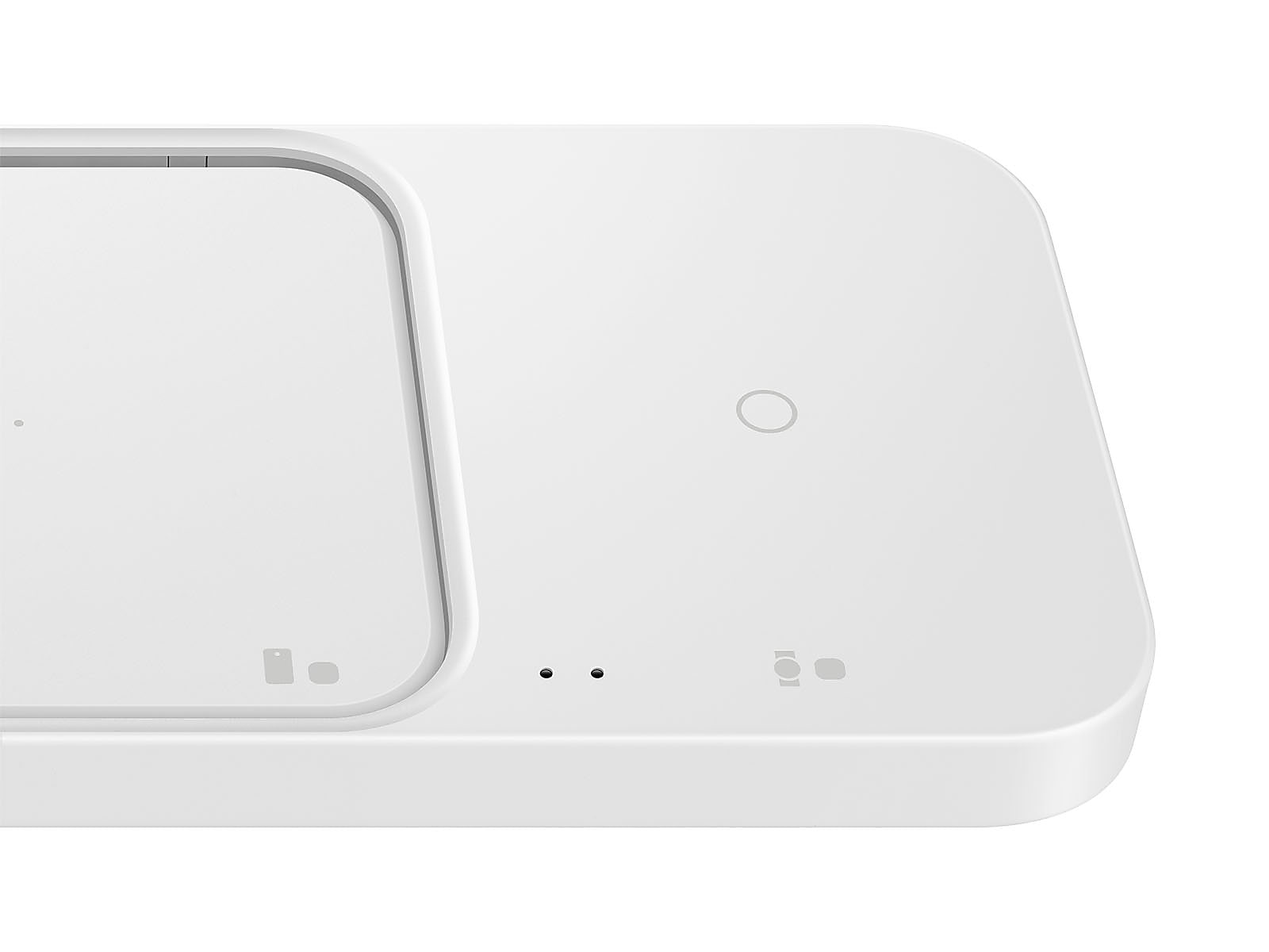 15W Wireless Charger Duo Cable in White(EP-P5400CWEGUS)