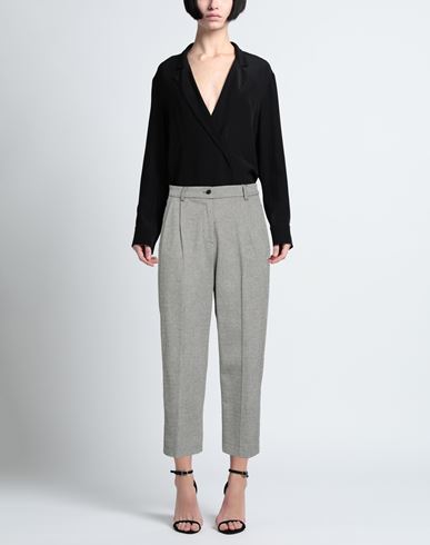Woman Pants Black Size 6 Polyester, Polyamide, Elastane