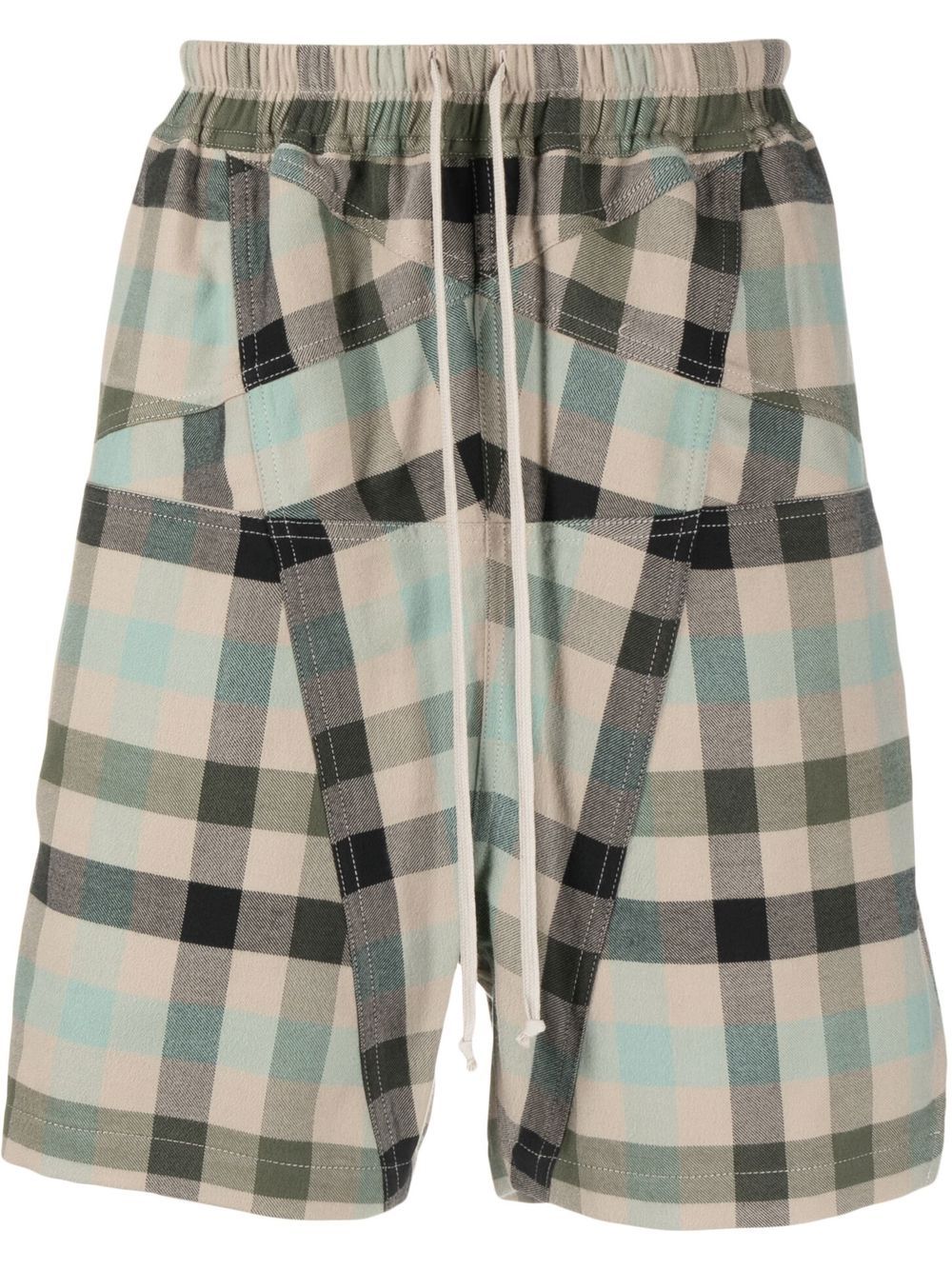 Penta plaid-check Bermuda shorts - Neutrals