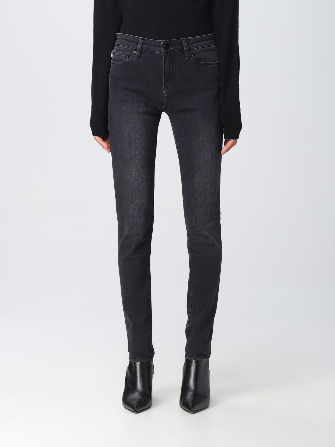 Jeans Woman color Grey