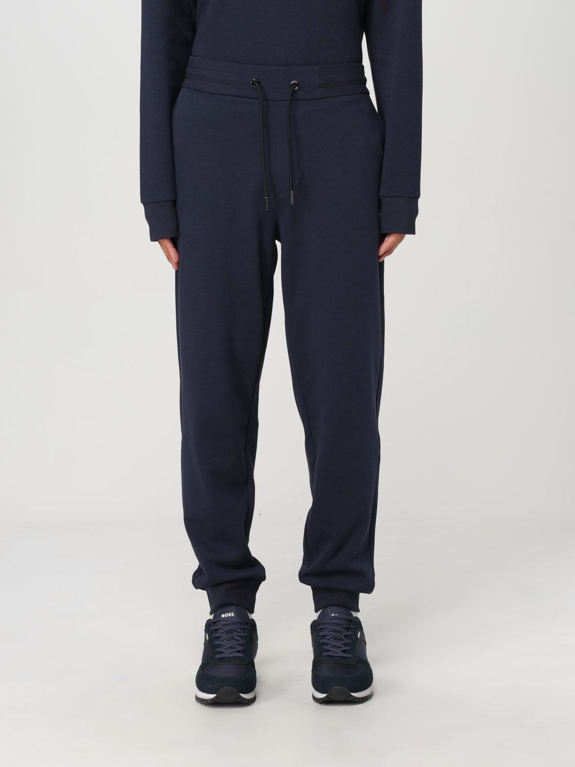 Pants Men color Blue