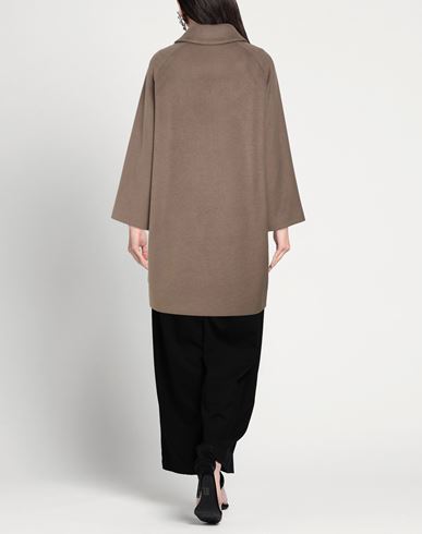 Woman Coat Taupe Size 12 Acrylic, Synthetic fibers, Wool, Alpaca wool, Mohair wool