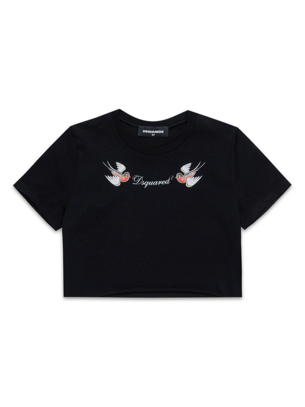 Logo-print T-shirt - Black