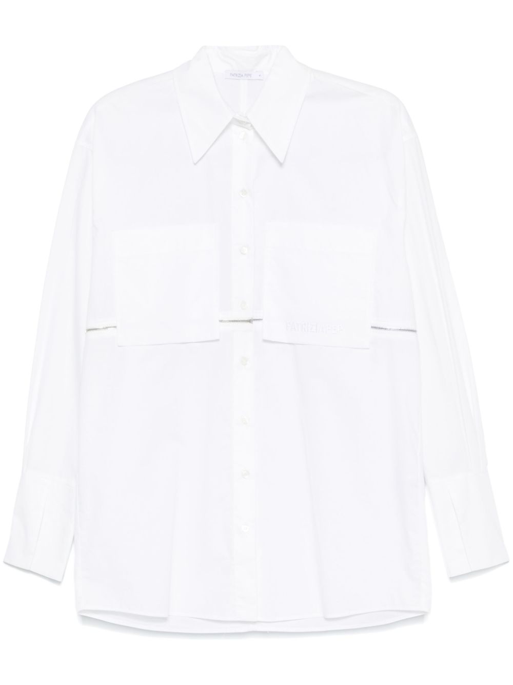 Zipped shirt - White