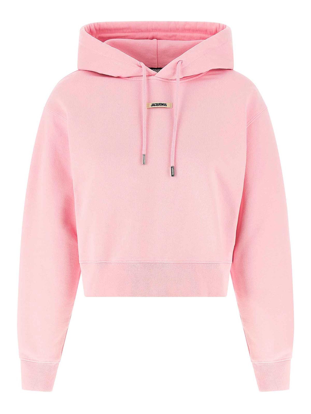 Le Hoodie Gros-Grain Sweatshirt Pink