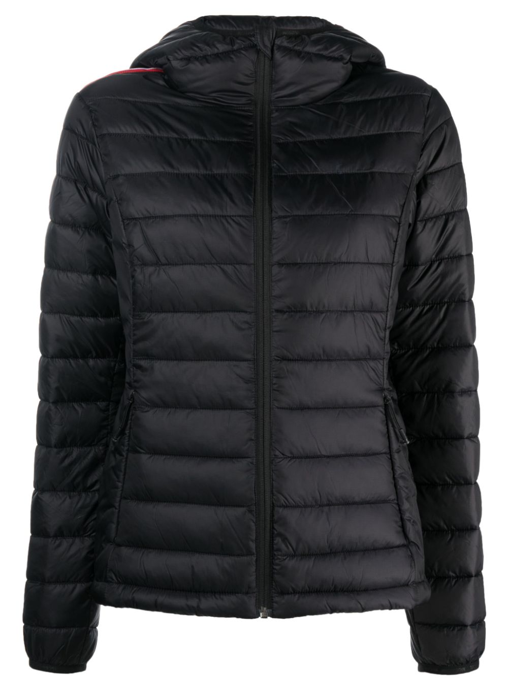 Long-sleeve padded puffer jacket - Blue