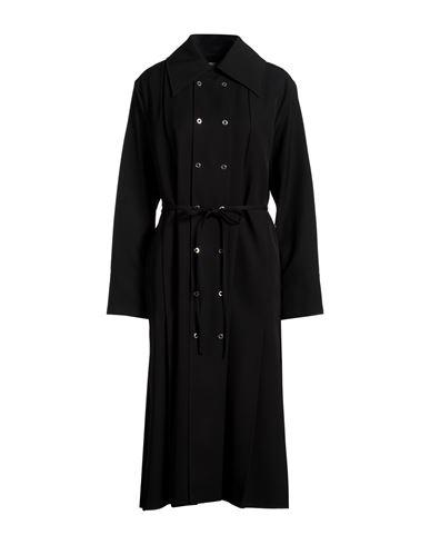Woman Coat Black Size 6 Wool