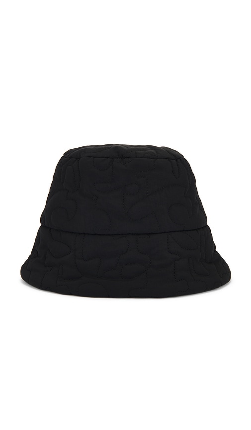Lack of Color Coast Puffer Bucket Hat in Black.  S-M. Also in