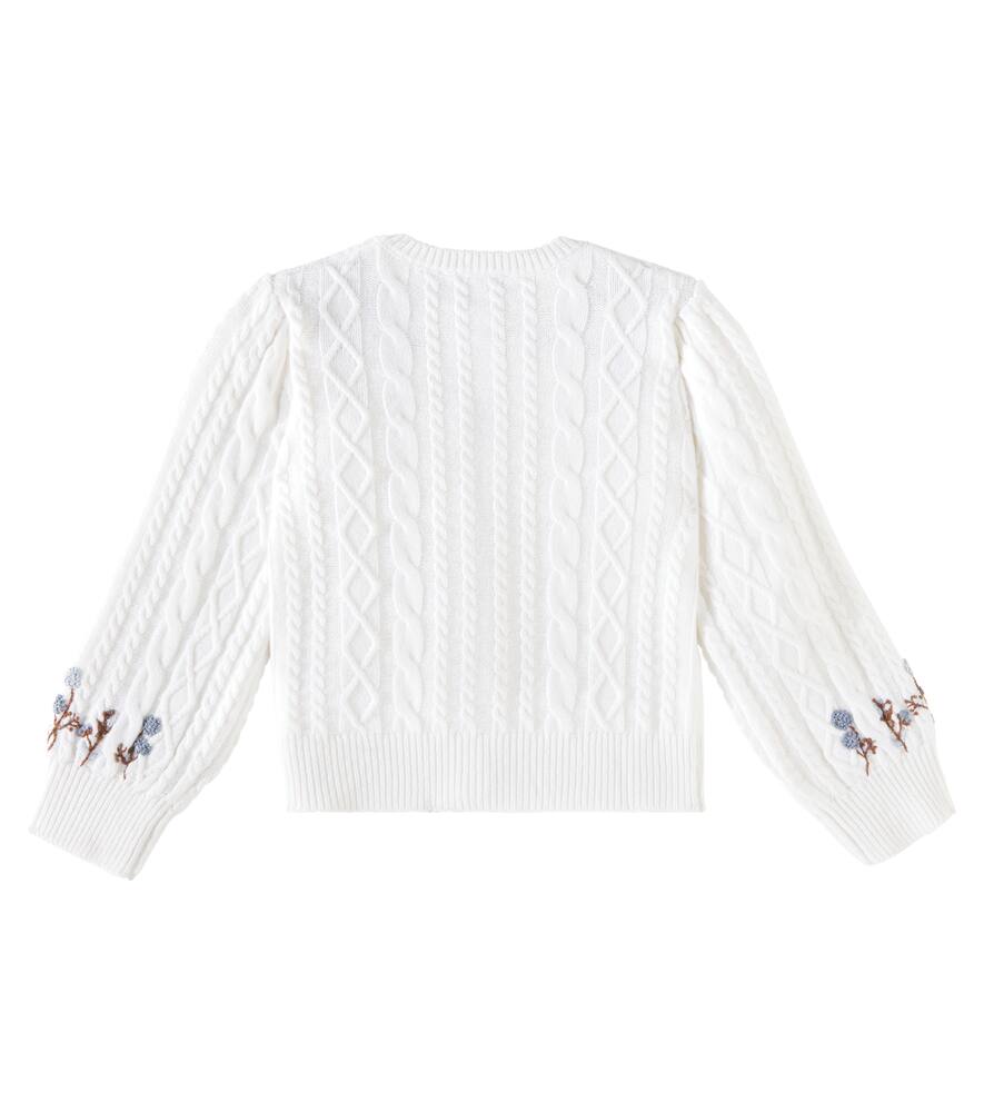 Tartine et Chocolat Wool and cashmere-blend cardigan