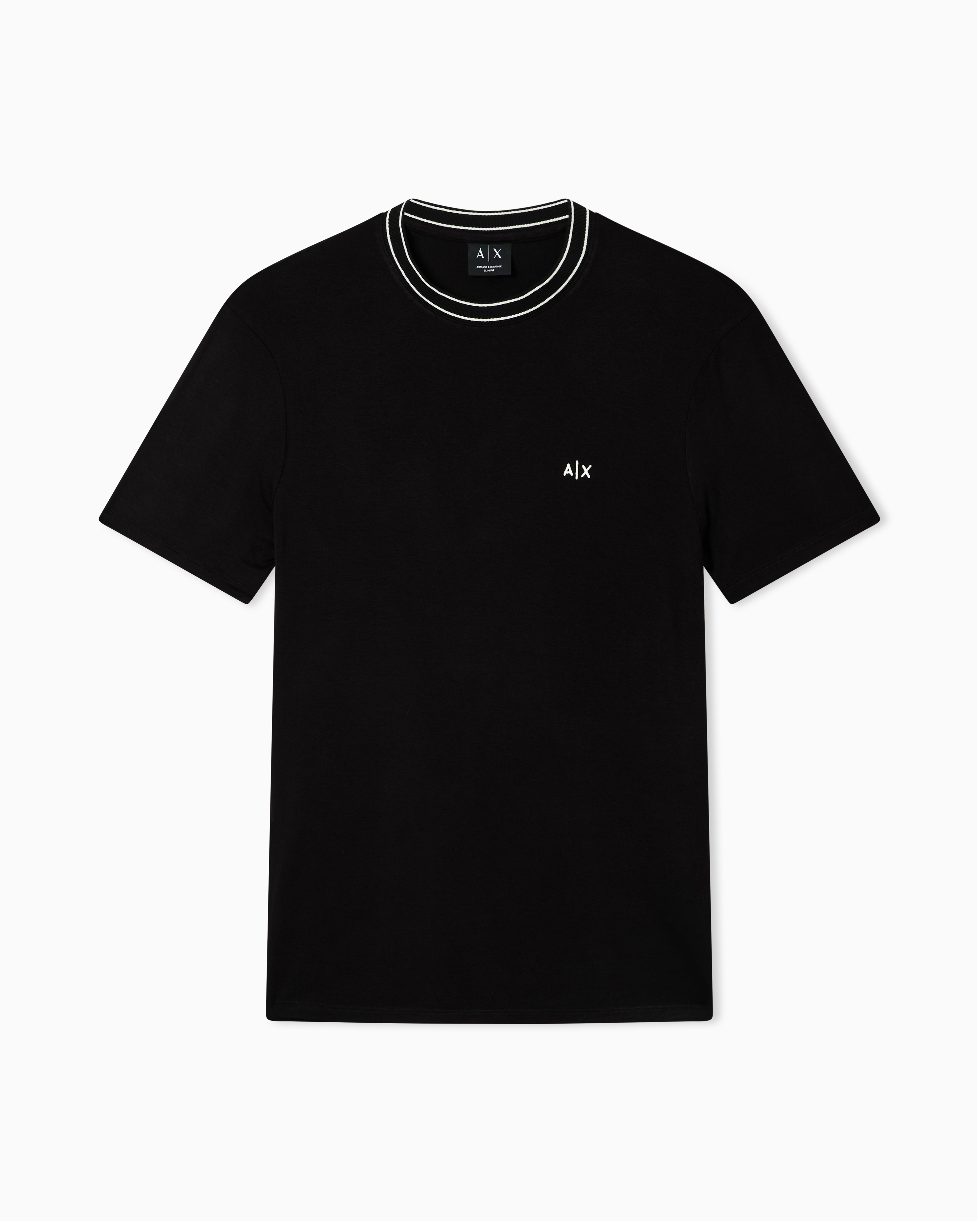 Slim fit T-shirt in technical fabric
