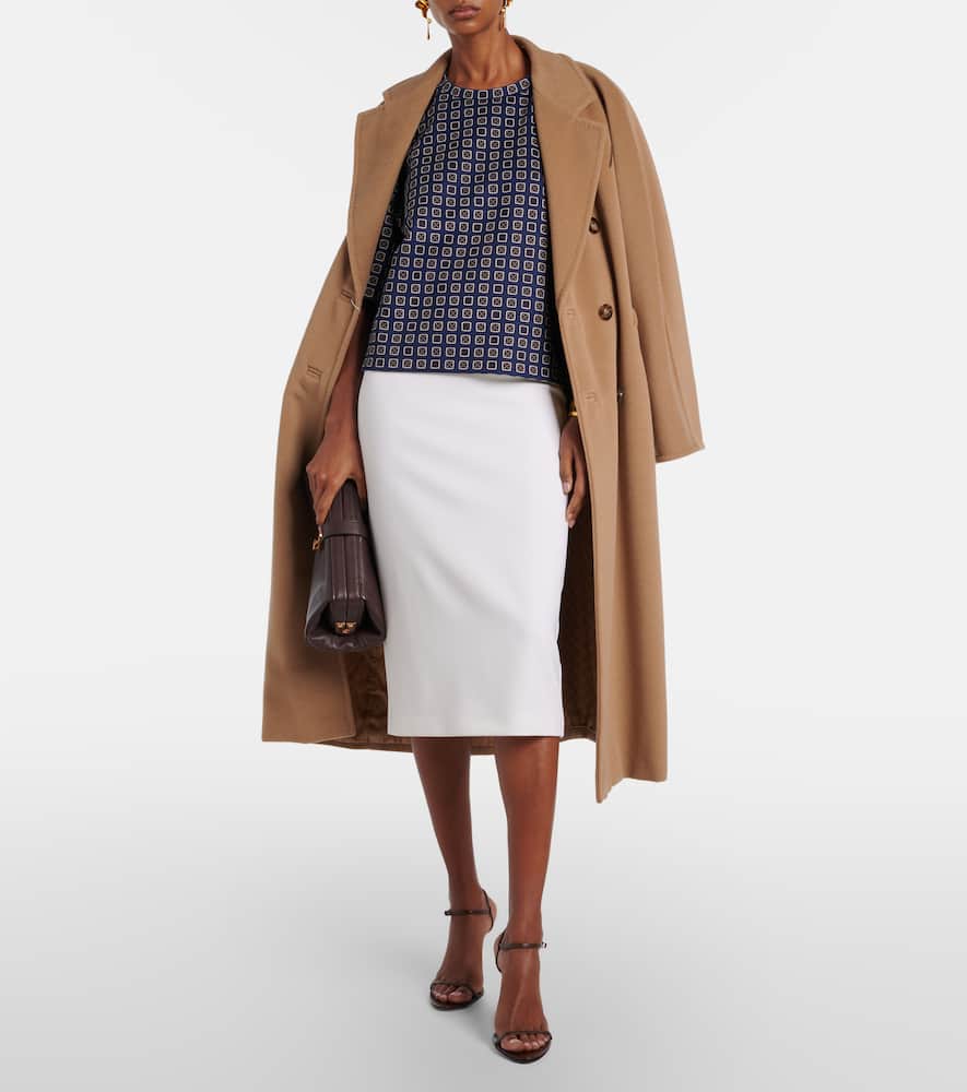 Otre wool midi skirt