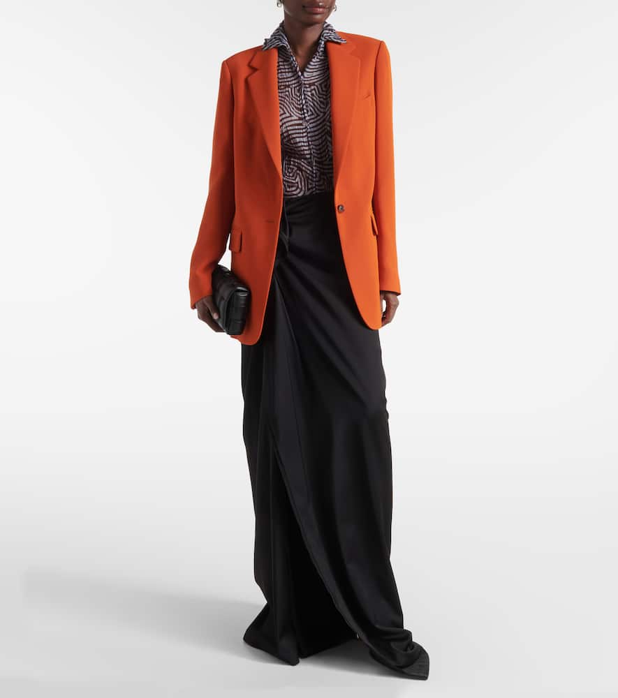 Crêpe blazer