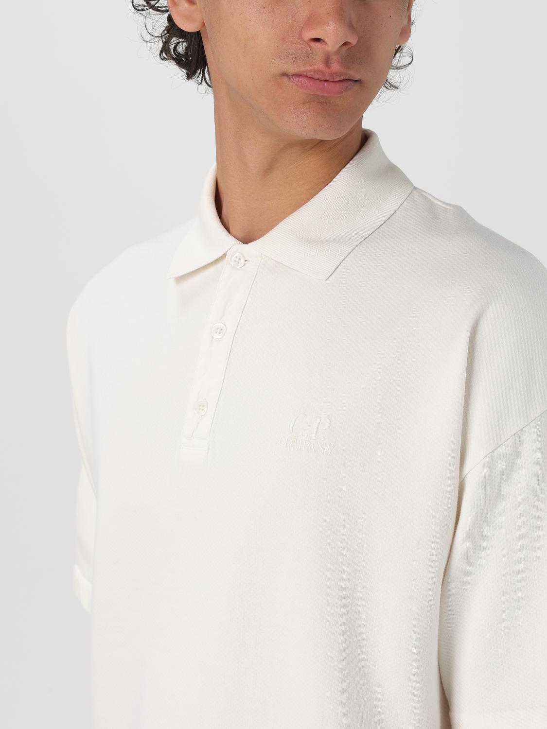 Polo Shirt C. P. COMPANY Men color Ivory