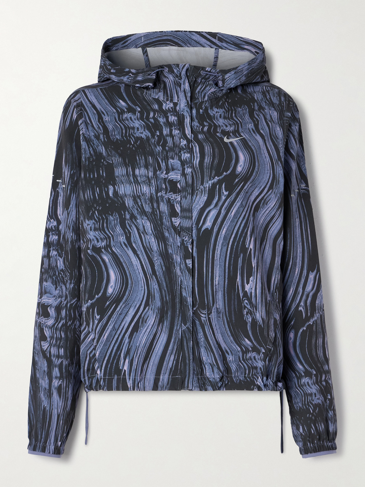 Swift Hooded Printed Stretch Jacket - Multi