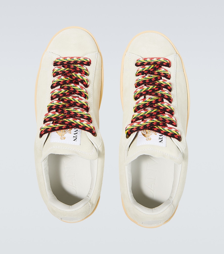 Lanvin Lite Curb suede sneakers