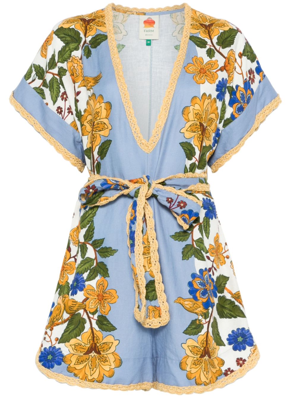 Garden playsuit - Blue