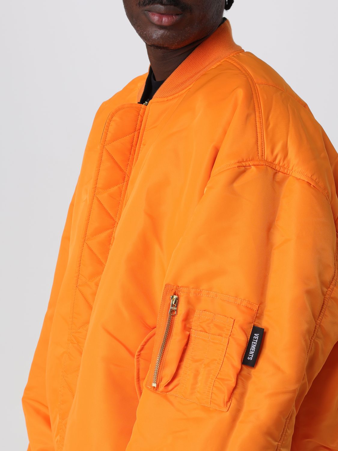 X Alpha Industries reversible bomber jacket - Orange